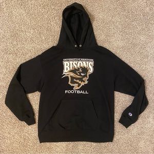 CHAMPION - University of Manitoba Football Hoodie - Size XL